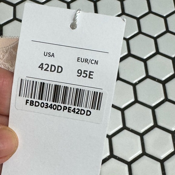 NWT hsia front closure underwire bra size 42DD - Picture 3 of 4